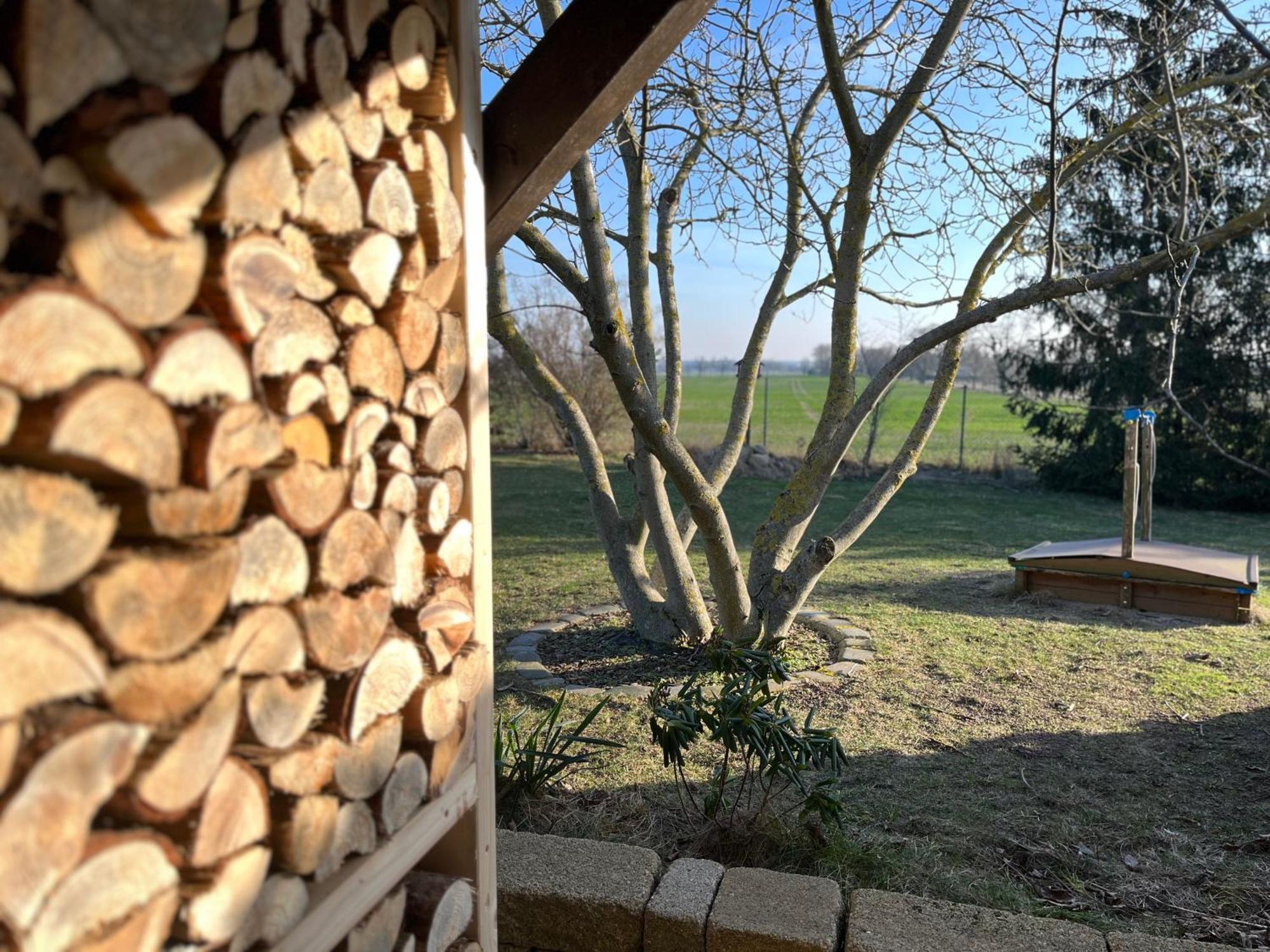 Schicke Wohnung Im Grunen Dreiheide Exteriör bild
